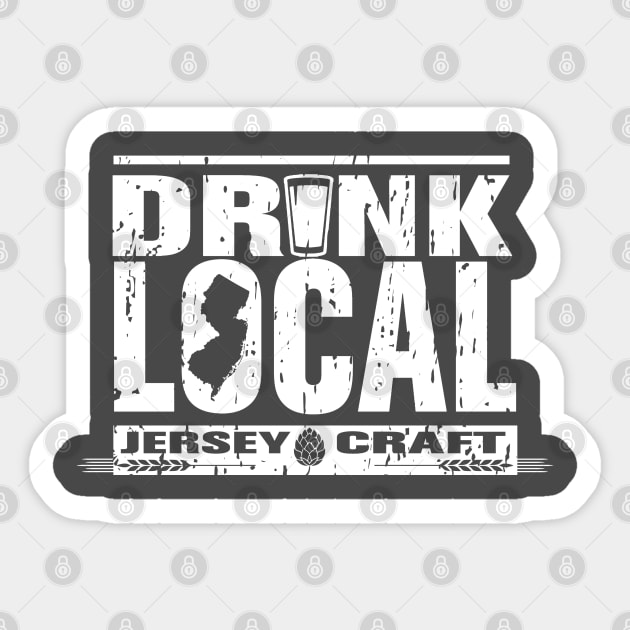 NJ DRINK LOCAL Sticker by ATOMIC PASSION